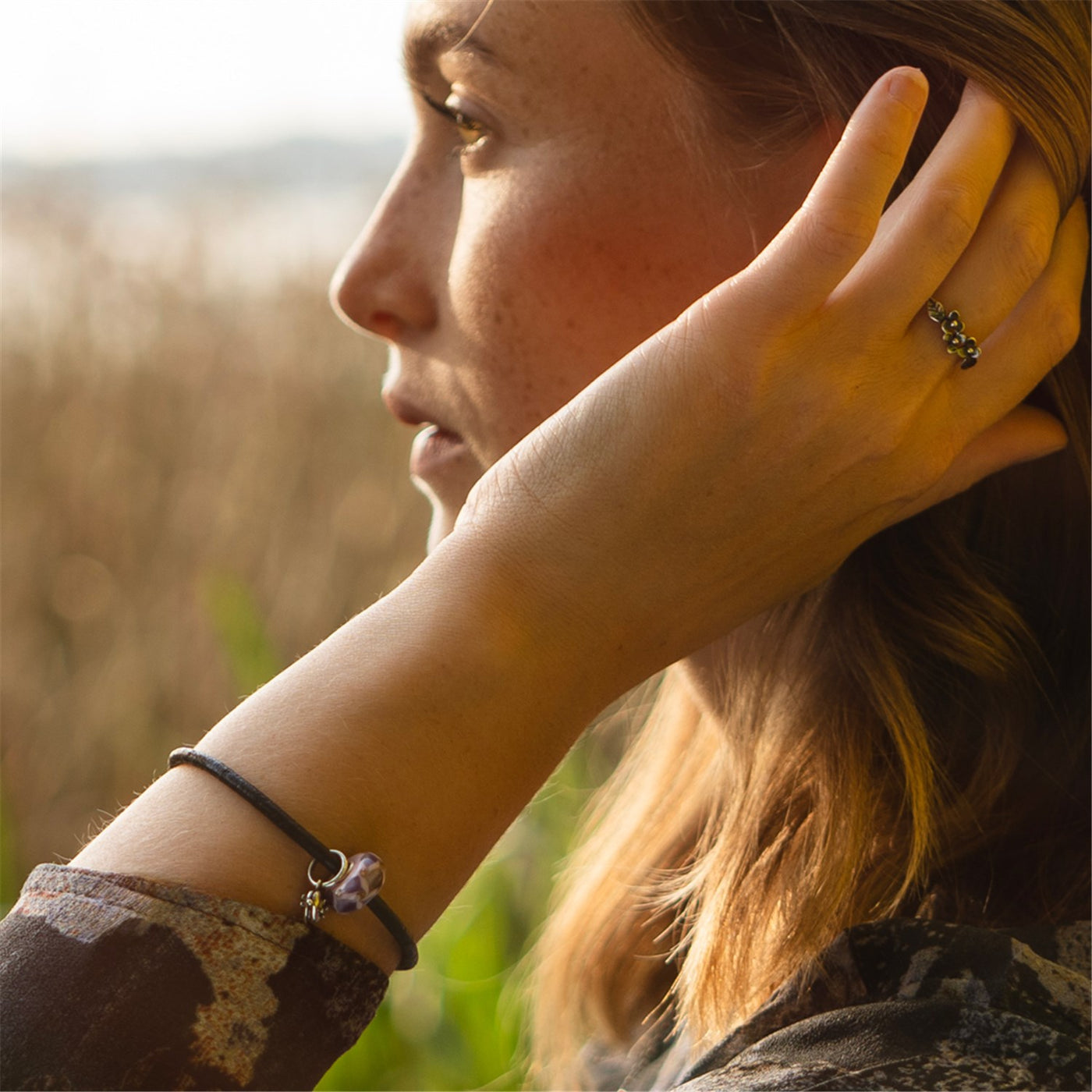 Bound by Love Leather Bracelet