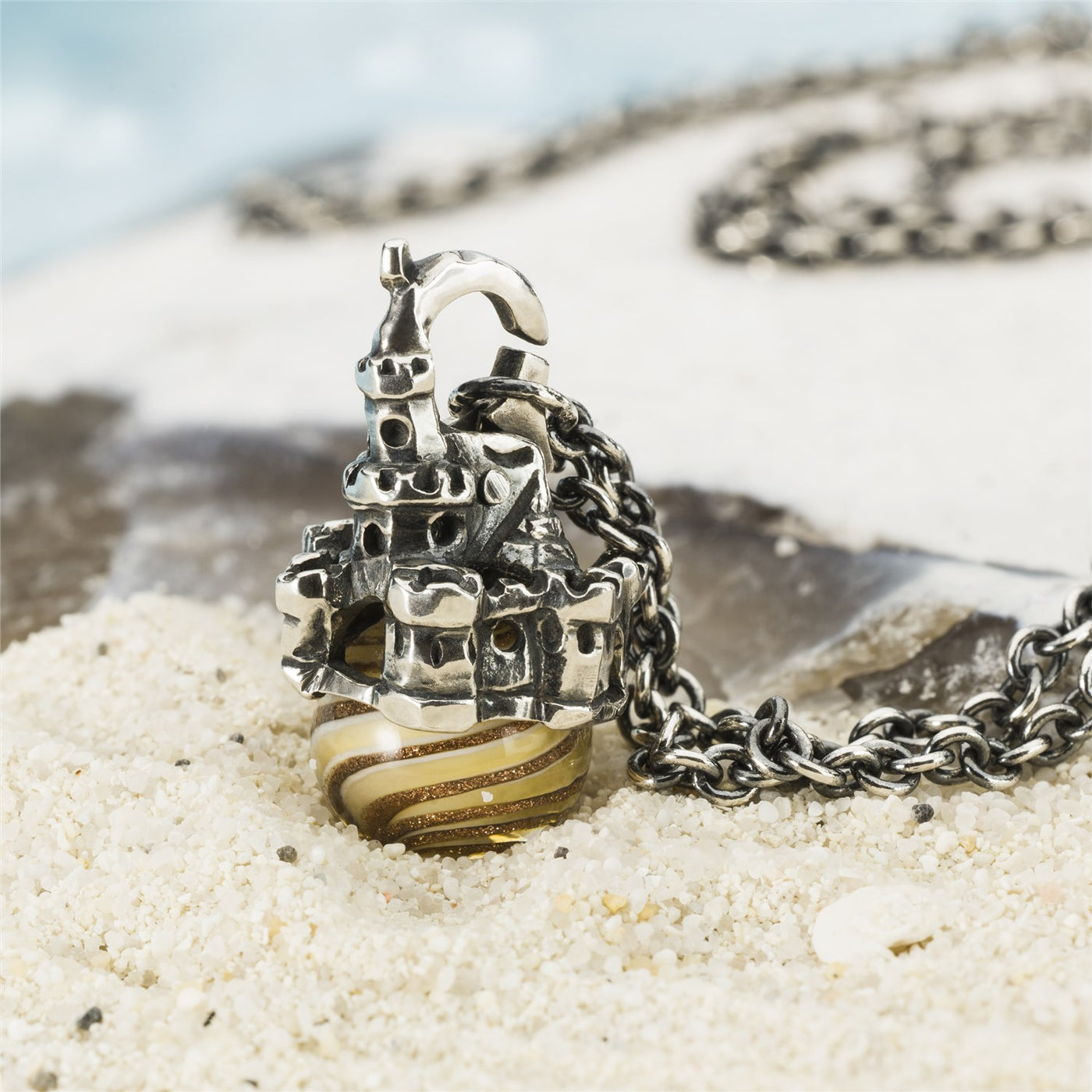 Sandcastle Pendant