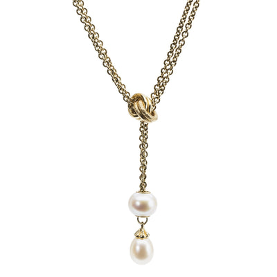 Fantasy Necklace With Pearl, Gold