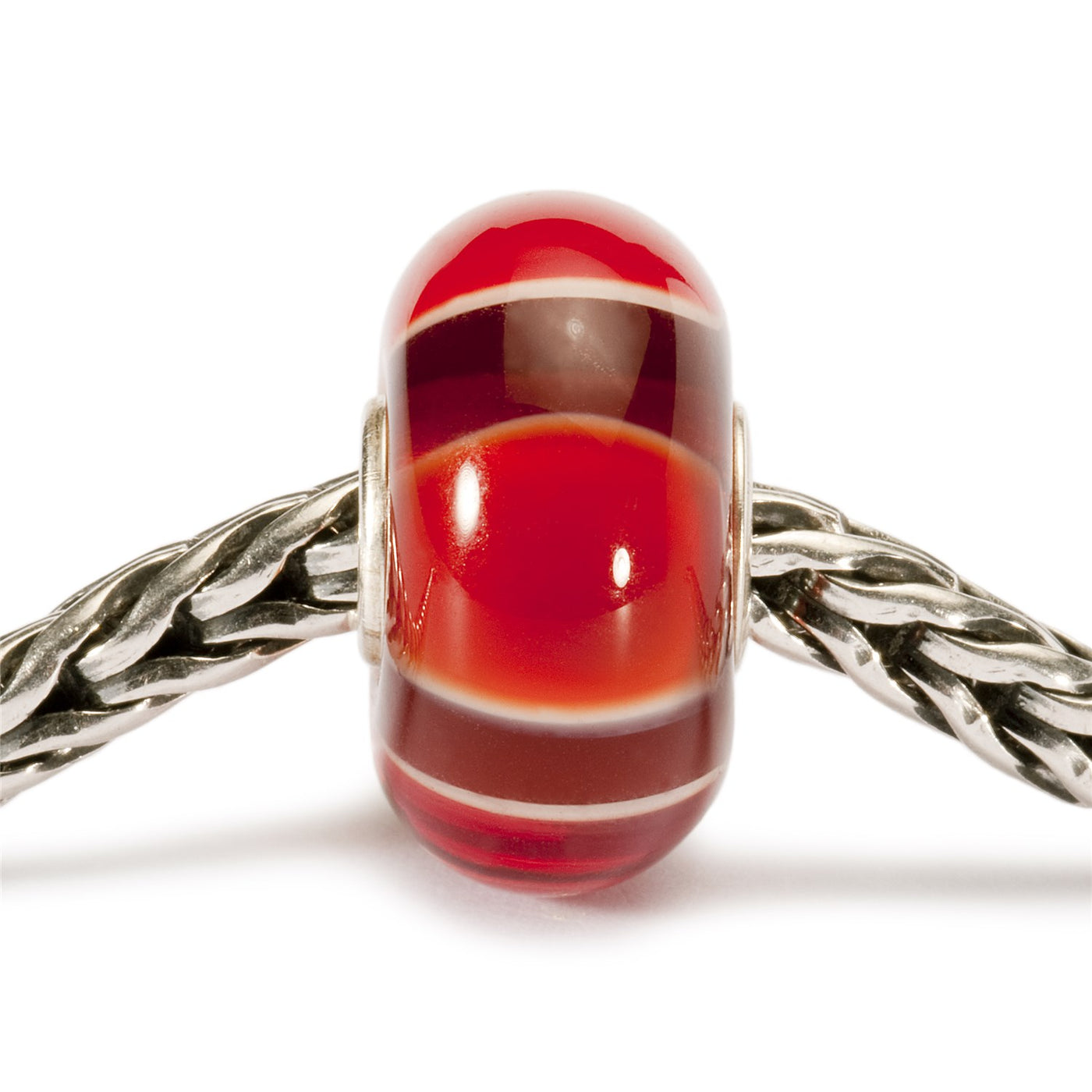 Red Symmetry Bead