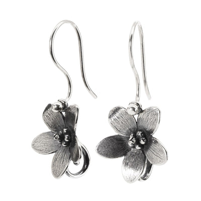 Troll Anemone Earrings with Silver Earring Hooks