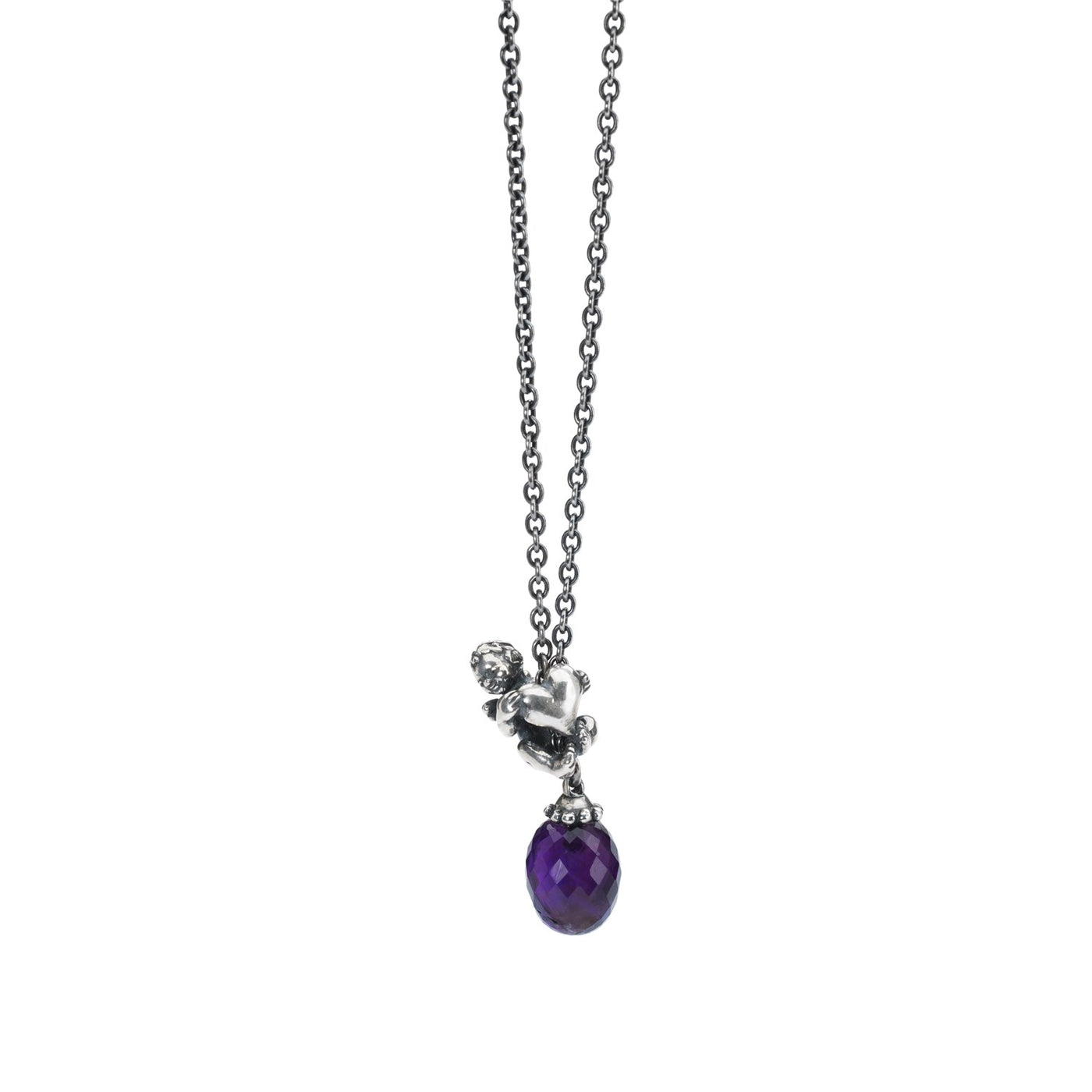 Fantasy Necklace With Amethyst