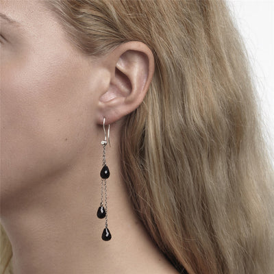 Fancy Facet Earring Drops