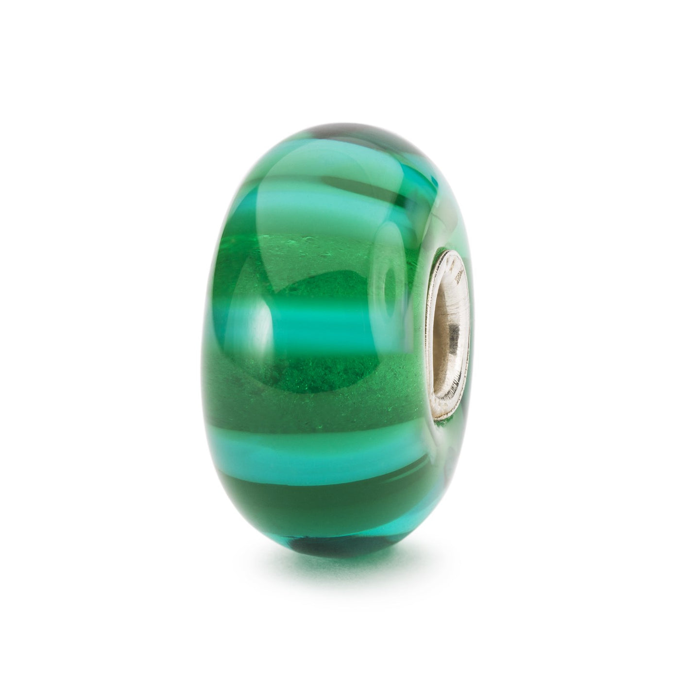 Green Stripe Bead