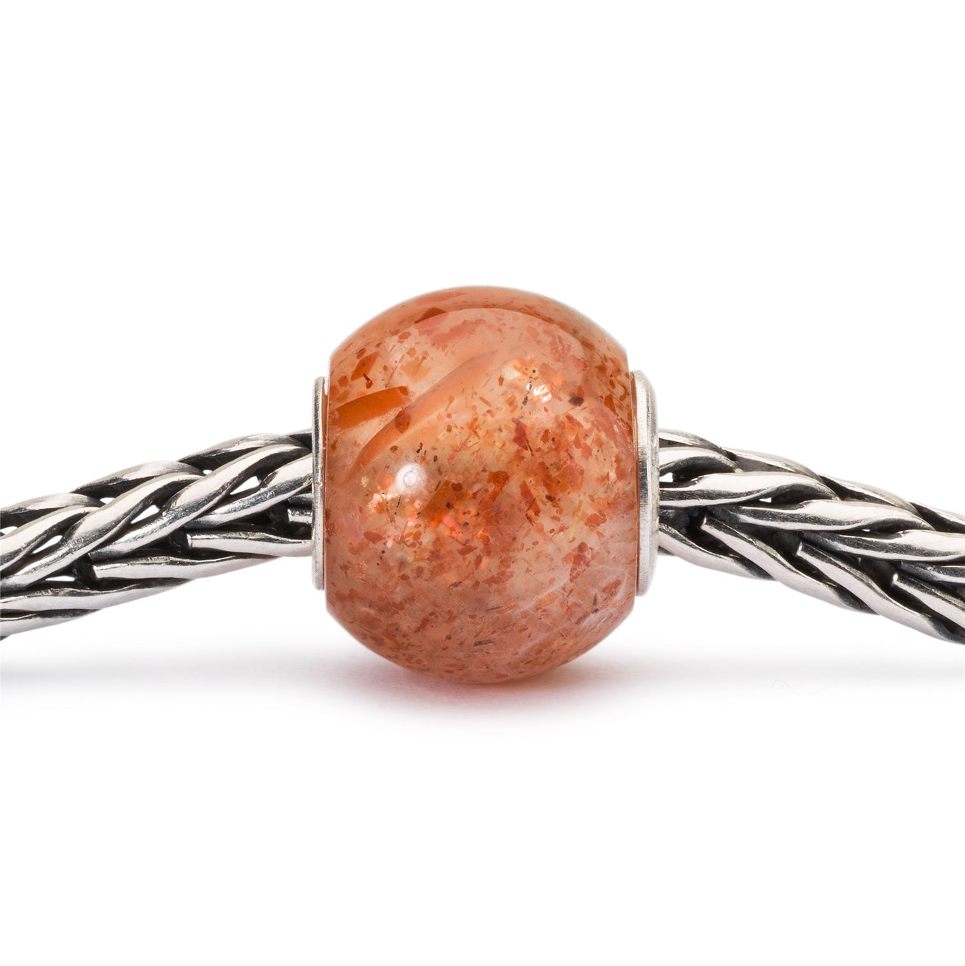 Round Sunstone Bead