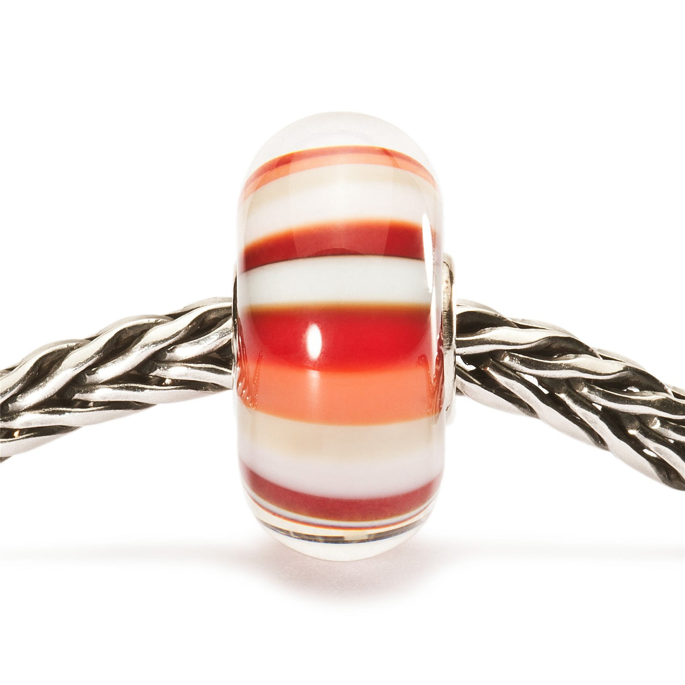 Strawberry Stripes Bead